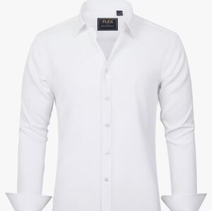 Mens whitebutton down shirt